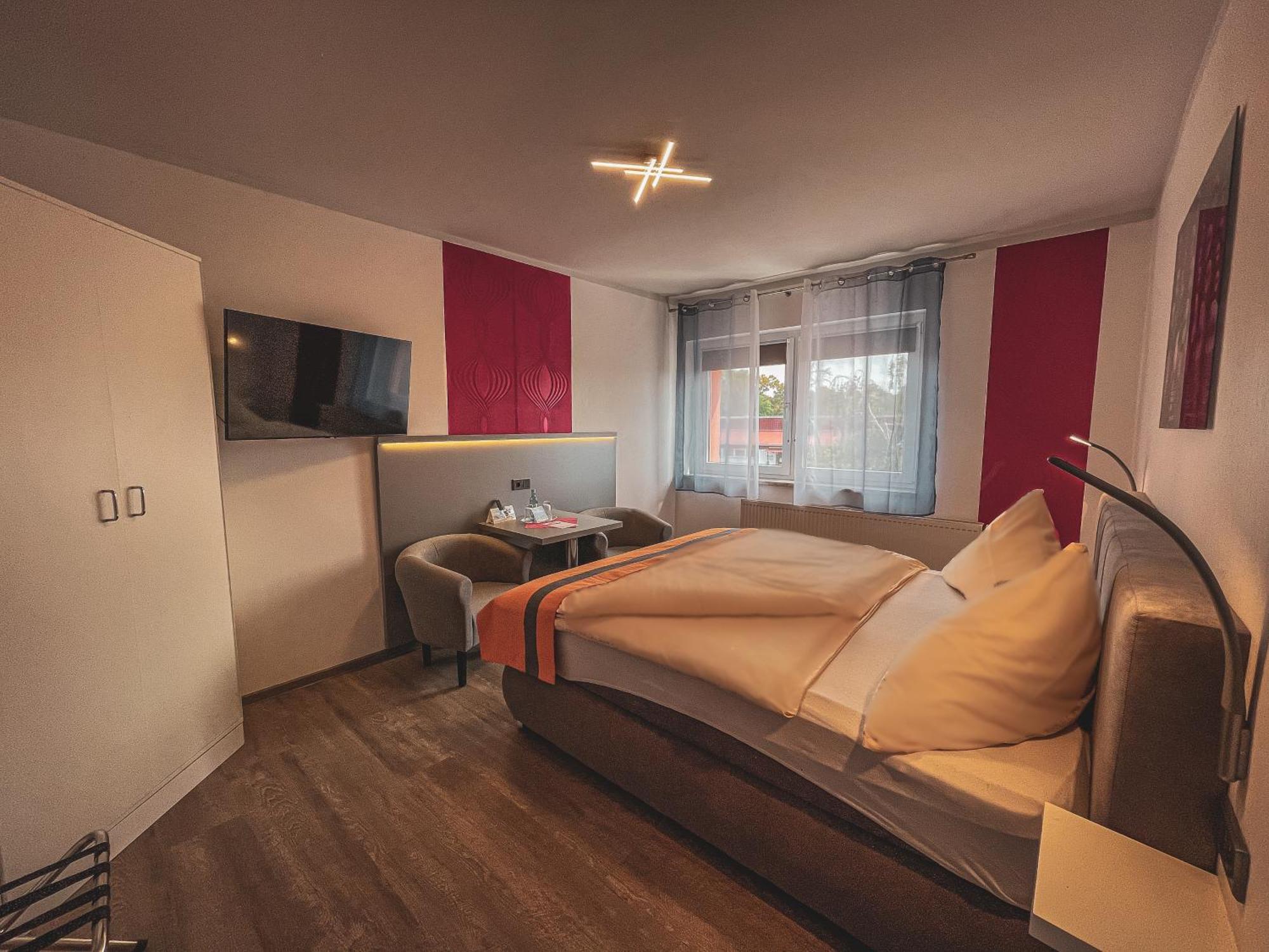 Pension Ruessel-Pub Зангерхаузен Стая снимка